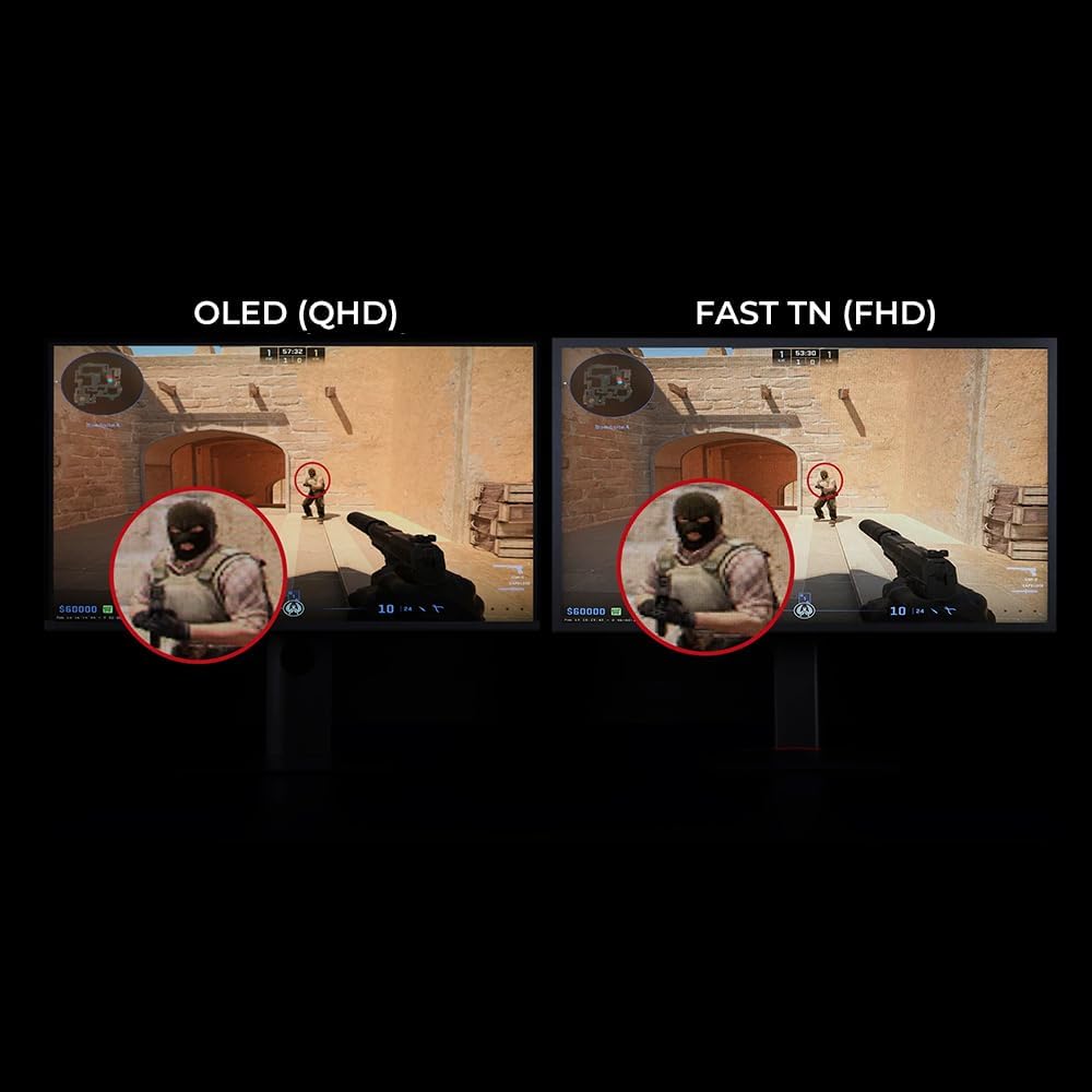 BenQ Zowie XL2566X+ 24.1 DyAc 2 400Hz Fast TN Gaming Monitor for Esports