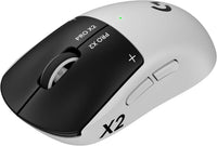Logitech G PRO X2 SUPERSTRIKE Wireless Gaming Mouse - Black/White