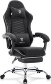 Gaming Chair,Computer Office Chair with Massage,Gel Pad,Black