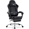 Gaming Chair,Computer Office Chair with Massage,Gel Pad,Black