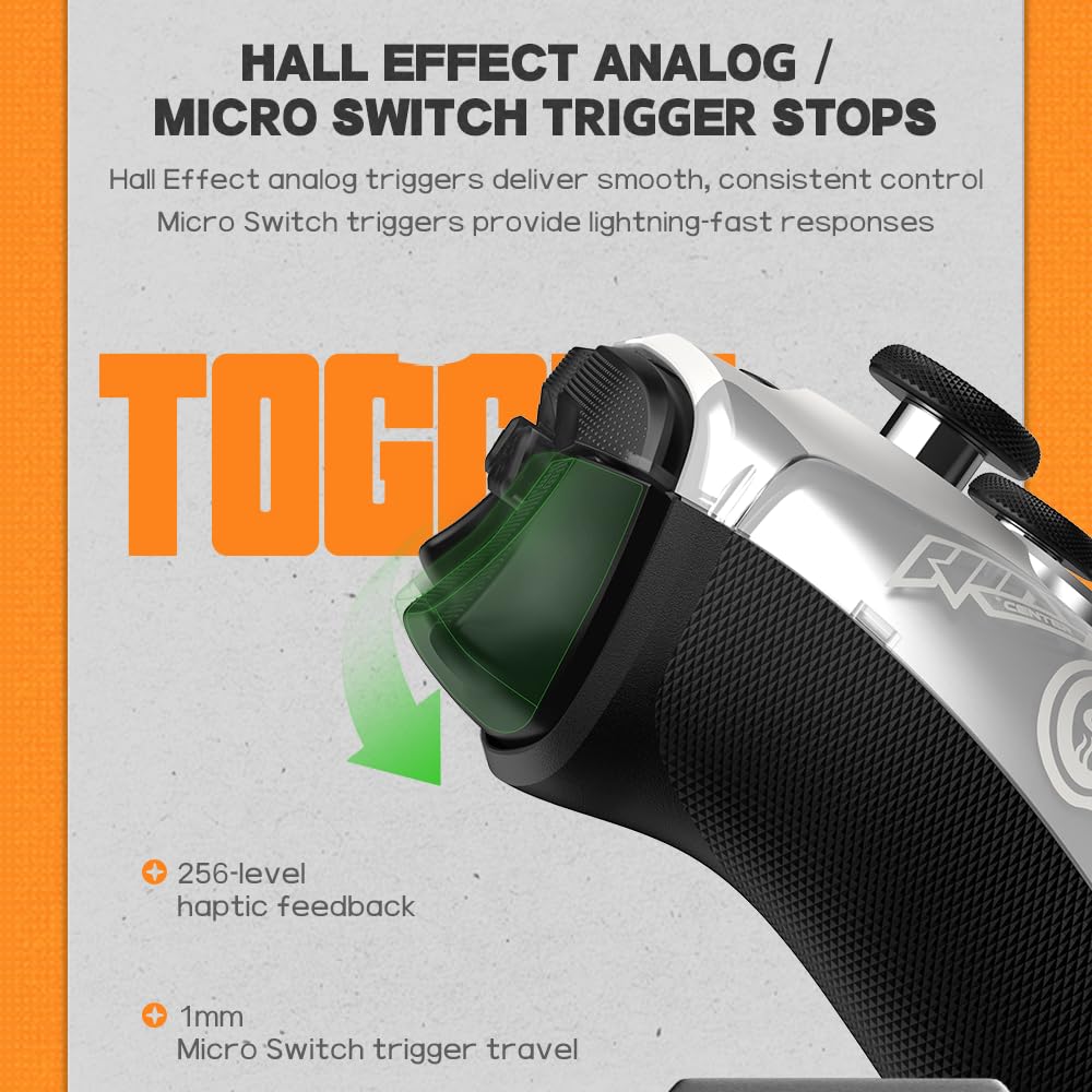 GameSir G7 Pro Wireless XBOX Controller,TMR Sticks,Windows,Trigger Stops