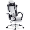 Gaming Chair,Computer Office Chair with Massage,Gel Pad,Black