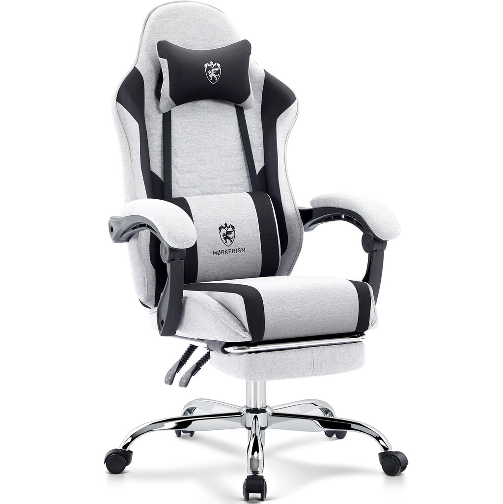 Gaming Chair,Computer Office Chair with Massage,Gel Pad,Black