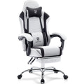 Gaming Chair,Computer Office Chair with Massage,Gel Pad,Black