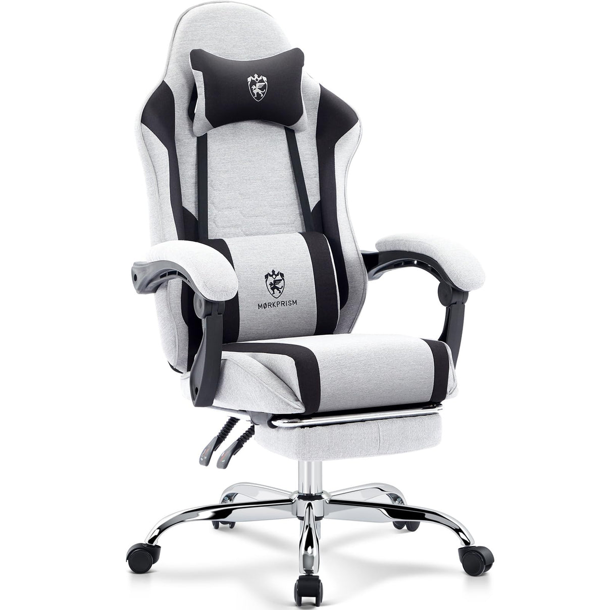 Gaming Chair,Computer Office Chair with Massage,Gel Pad,Black