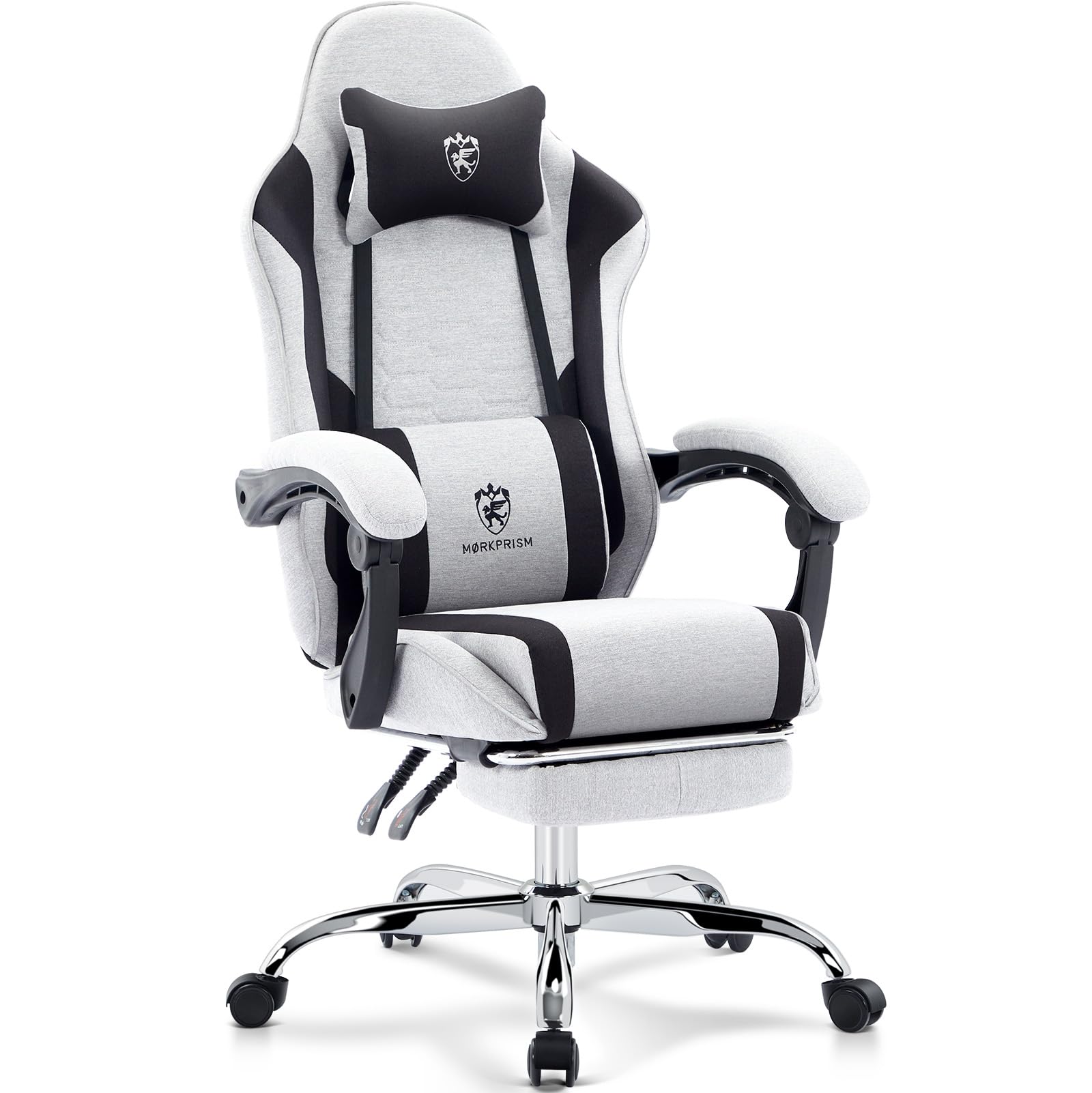 Gaming Chair,Computer Office Chair with Massage,Gel Pad,Black