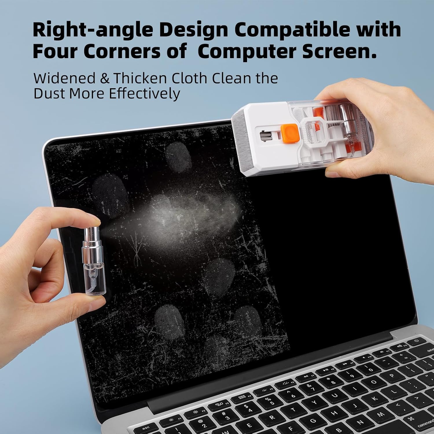 Ordilend Keyboard Cleaner & Laptop Cleaning Kit, All-in-1 for Computer PC