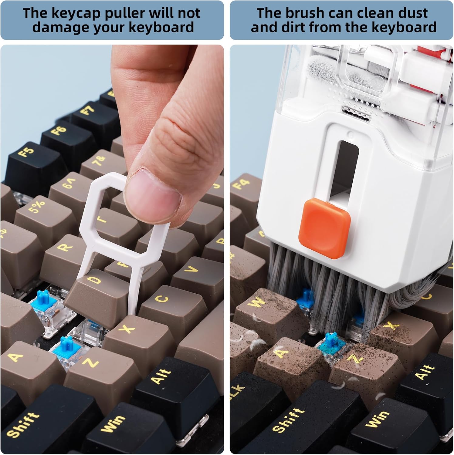 Ordilend Keyboard Cleaner & Laptop Cleaning Kit, All-in-1 for Computer PC
